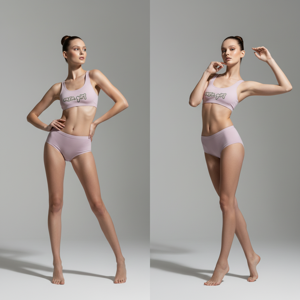 Lounge Bralette & Brief Ease Set - Purple