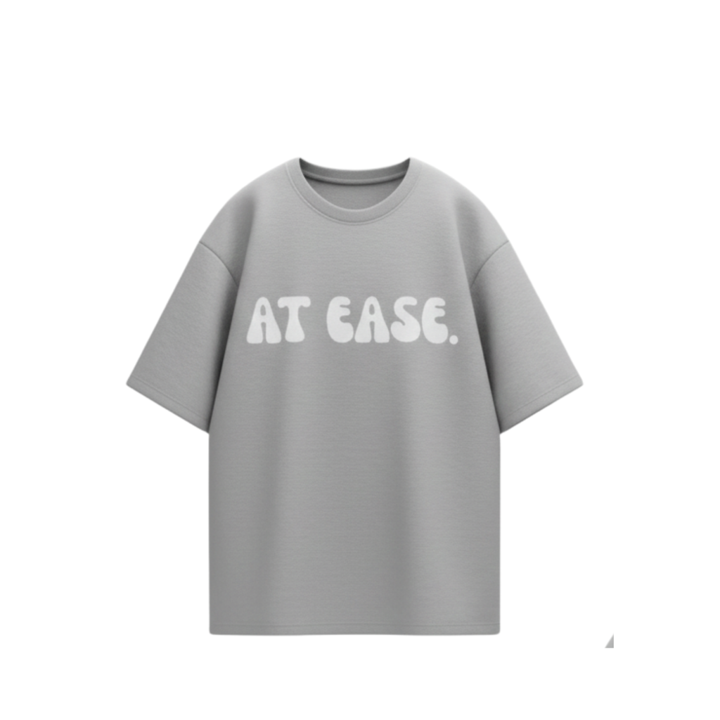 Ease Essentials Oversized Tee (Grey)