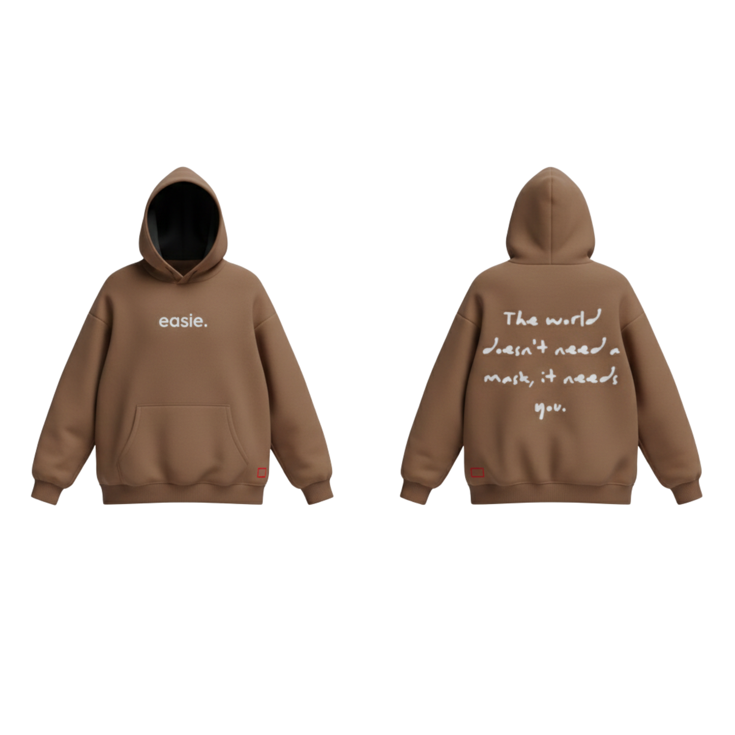 THE DEEP MOCHA EASE HOODIE