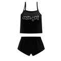 Ease Camisole Set - Black