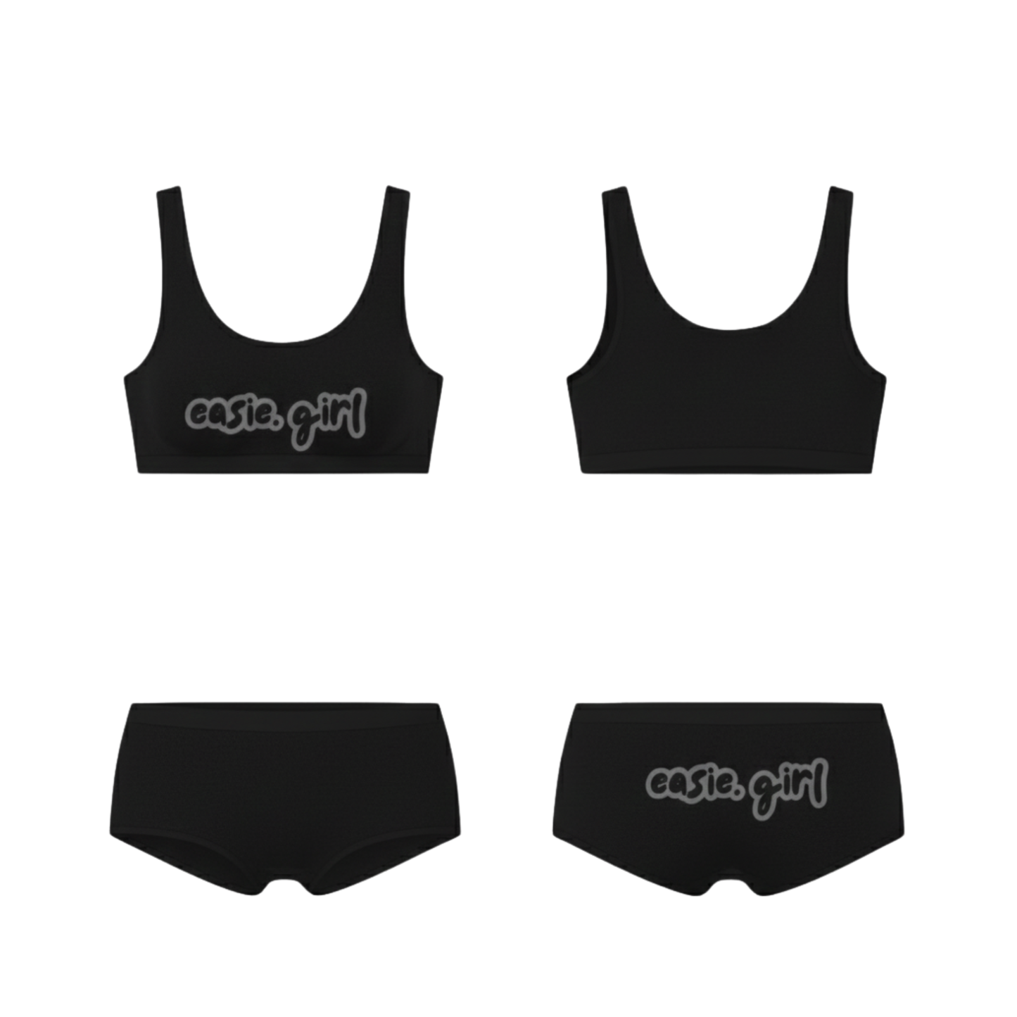 Lounge Bralette & Brief Ease Set