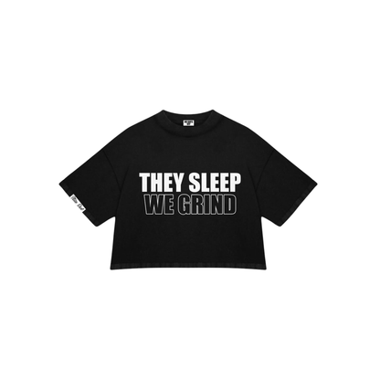 THEY SLEEP WE GRIND SHORT SLEEVE TEE